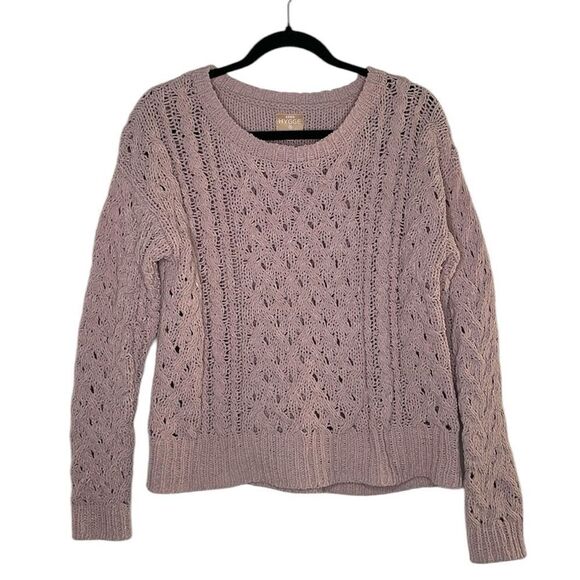 Super Soft Aeropostale Aero Hygge Sweater Soft Chunky Knit - Picture 3 of 8